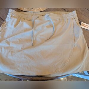 Tan Athletic Skort